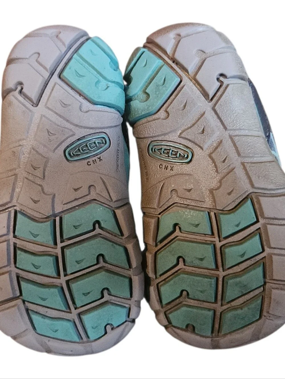 KEEN toddler Baby‎ Boy Tennis Shoes Size 5M outdoor Gorpcore Gray Blue